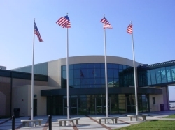 Entrance view of Activity Center